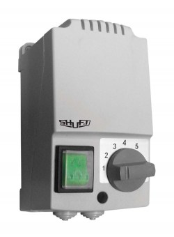 Однофазный пятиступенчатый регулятор скорости Shuft SRE-E-2,0 (в корпусе)